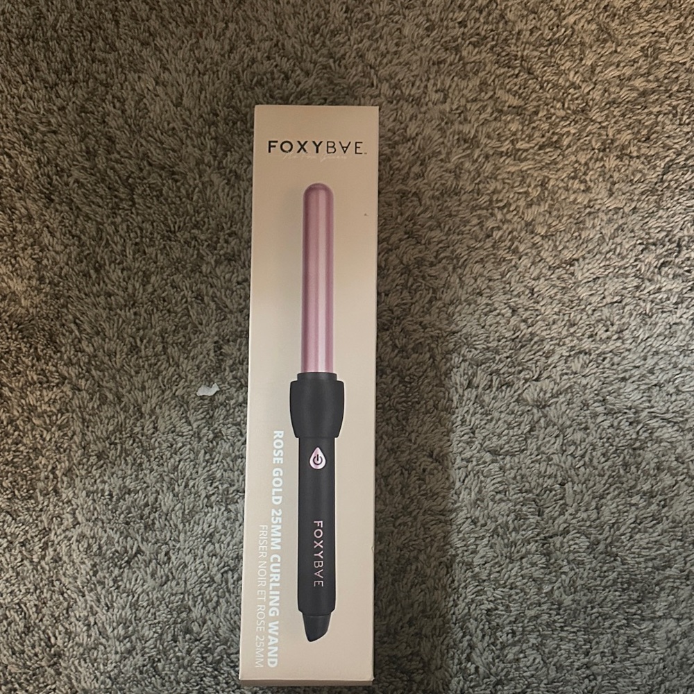 FOXYBAE Rose Gold 25mm Curling Wand